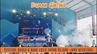 Acara Hiburan USMAN GINTING Festival Bunga & Buah 2024 Berastagi @usmanginting029