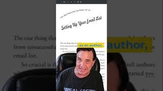 Take Control of Your Author Success Build Your Email List