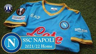 SSC Napoli x EA7 202122 Mertens Home Jersey Unboxing + Review KKGOOL #Napoli #KKgol #Review