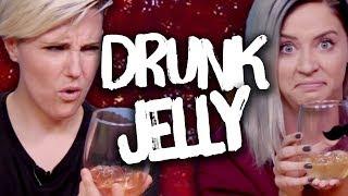 Trying Drunk Jellies w HANNAH HART Cheat Day