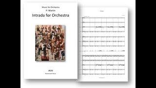 Peter Martin - Intrada for Orchestra