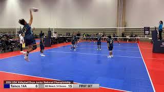 Tainos vs SD Beach 2024-06-28 USA Volleyball Nationals Dallas TX