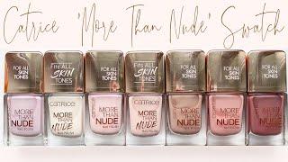 Catrice Nail Polish  More Than Nude  Live Swatch on real Nails