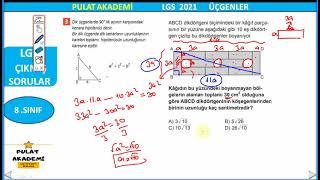 Üçgenler lgs çıkmış sorular