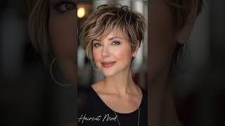 The Amazing Pixie Haircut for older women ️