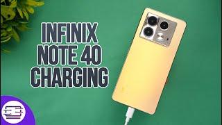 Infinix Note 40 5G Charging Test ️ 33W Fast Charger 