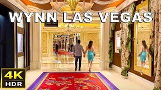 4K HDR Wynn Las Vegas Walking Tour  June 2024  Las Vegas Strip