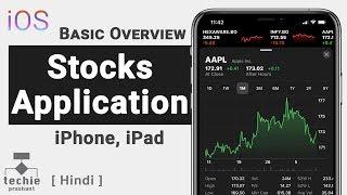 iPhone Stocks Application - Basic Overview  Techie Prashant  HINDI