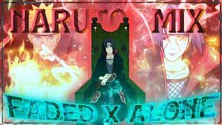 Naruto Mix EditAMV  Faded x ALONE  Alight Motion