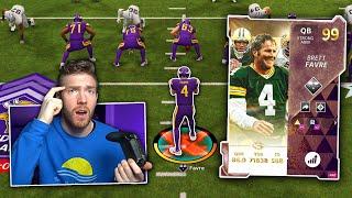 This new Brett Favre is the best QB in MUT...  Inside The Mind Madden 21 Ultimate Team Gameplay