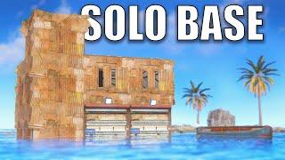 I built a solo boat base...