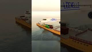 Plane vs Cargo Ship