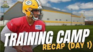 Everything You Need to Know From Day 1 of Packers Training Camp