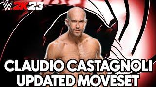 WWE 2K23 Claudio Castagnoli Updated Moveset