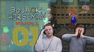 SOS Bros React - BoJack Horseman Season 2 Episode 1 - Brand New Couch