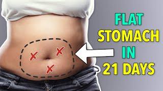 21-DAY FLAT STOMACH CHALLENGE - BELLY FAT BURNER