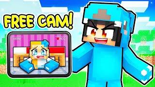 Using FREECAM to CHEAT Hide and Seek in Minecraft