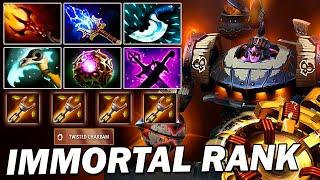 Timbersaw Mid lane Instant Kill Roaming Gameplay  Dota 2 IMMORTAL RANK