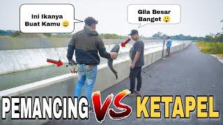 Pemancing Tidak Dapat Ikan Can Kevin Berbagi Ikan Gabus Ke Pemancing