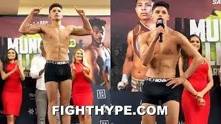 WOW RYAN GARCIA FLEXES ON NO-SHOW AVERY SPARROW WHO WAS ARRESTED BEFORE WEIGH-IN FIGHT OFF