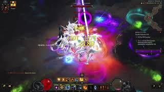 Diablo 3 Season 32 SSF SC Tal Rasha Star Pact Meteor Wizard Solo GR150 in 1008 NA Rank 1