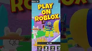 ROBLOX BALLOON RUSH - NEW SKINS - COM PLAY #shorts