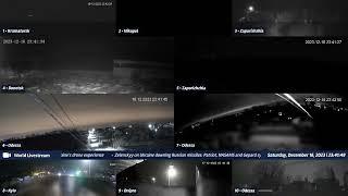 Flash on Odessa cam 7 - possible drone interception - 16122023
