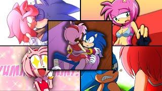 Daydreaming - Sonamy Sonic x Amy Comic Dub Compilation