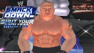WWE SmackDown Shut Your Mouth - Season Mode w Brock Lesnar Part 1 PlayStation 2