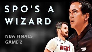 Erik Spoelstra pushes all the right buttons  NBA Finals Game 2 analysis