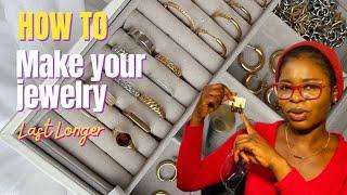 How to Make Jewelry last longer  How to care for your Jewelry Pieces #jewellery