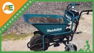 Carretilla eléctrica de ruedas Makita DCU180 funcionamiento