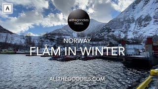 Flåm in Winter Norway  Allthegoodies.com