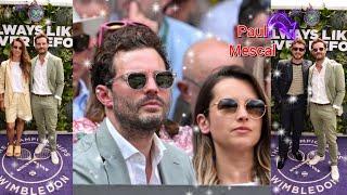 NEW JAMIE DORNAN AND AMELIA WARNER AT THE WIMBLEDON FINAL JULY 14 ️ #jamiedornan