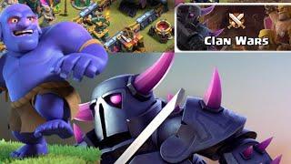 Clash of Clans - TH14  pekka wibowbats in clan war️ - ground troops are still on Fire