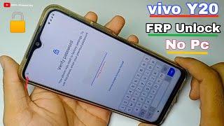 Vivo Y20 FRP BYPASS Without PC 2021  Vivo V2043 FRP BYPASS  Remove Google Account by Waqas Mobile