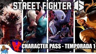 Street Fighter 6  Los Luchadores del Pase de Temporada 1