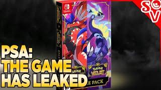 WARNING Pokemon Scarlet & Violet has leaked