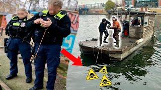 Polizei Gerufen Fette Beute beim Schrottfischen in Berlin 