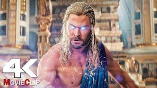 Thor Vs Zeus - Fight Scene - Thor Love and Thunder 2022 HD 