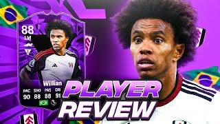 88 FC PRO LIVE WILLIAN PLAYER REVIEW EAFC 24 ULTIMATE TEAM