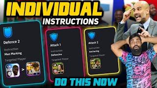 New Individual Instruction Features Full Guide E-FOOTBALL 24  Do This Now Itself  Best?