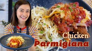 How to cook Chicken Parmigiana  Chefmom Rosebud