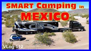 HDT DITCHED FOR MEXICO Camping on the Beach. Mexico Border was different. RV Lifestyle. Fulltime RV