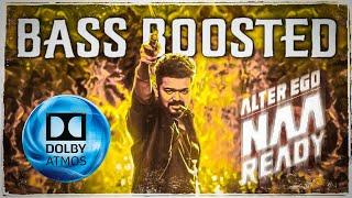 Naa Ready - Bass Boosted Song  Dolby Atmos  Leo  Extreme Bass Nation