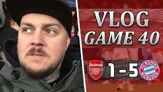 Arsenal 1 v 5 Bayern Munich  This Club Is A F***ING Shambles  Matchday Vlog  Game 40