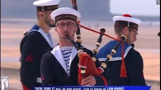 Bagad de Lann-Bihoué - AR MOR DIVENT  80ème anniversaire du débarquement  #DDAY