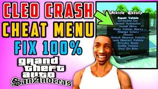 GTA San Andreas - Cleo Crashes GameCheat Menu Not Working Fix 100%