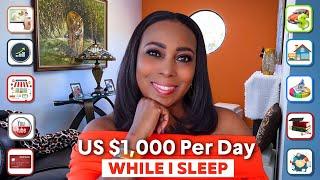 10 Passive Income Ideas - How I Earn US$1000 In A Day While I Sleep