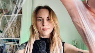 ASMR мурашки от паутинки видео для сна. Неразборчивый шепот и визуальные триггеры